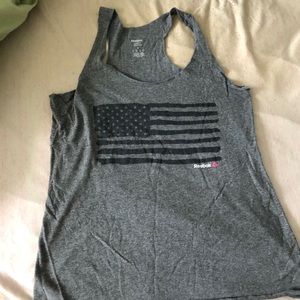 Reebok American flag tank top